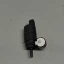 ACROPIX Windshield Washer Pump with Grommet for Cadillac Srx 2010-2015 Front Washer Fluid Pump Windshield Wiper Pump No.25979368 Black,White 1 Set