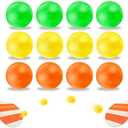 Pandahero Beach Paddle Ball Replacement Set - 11 Colorful High Visibility Waterproof Balls, Suitable for Smash Ball, Pro Kadima, and All Kinds of Outdoor Beach Paddle Games