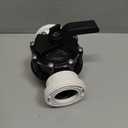 4724 4716 263038 2 Port 1.5 & 2 Inch Positive Seal Valve Replacement for Spa Diverter Valve (Black)