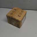 Solar Post Cap Lights, 4.7" Outdoor Solar Lamp 1 Pack, Fence Column Light Waterproof for Outside 5x5 6x6 Vinyl Wood Posts, Deck Garden Patio Yard Table Lantern 3000K Pillar Landscape Lighting