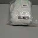 RYB HOME Linen Sheer Curtains for Living Room Textured Semi Sheer Curtains Large Window Treatment for Bedroom Patio Door, White, 52 inch Width x 108 inch Length, 2 Panels