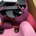 Diono Cambria LE, 2-in-1 Belt Positioning Booster Seat,Backless and High-Back Booster seat for Children from 40120 lb,17" Wide,6 Headrest Positions,Lightweight with Latch,Pink, mfd 2026/01/16
