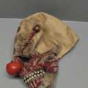 longpo Halloween Scary Evil Clown Mask Horror Face Zombie Costume