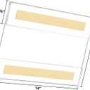 11x14 Acrylic Picture Frames Set of 4, Clear Photo Frame for Wall with Tape, Clear Picture Photo Frames 11x14 for Home, School, Office - Horizontal