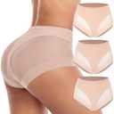 JOYSHAPER Shapewear Panties for Women Tummy Control Briefs Seamless Compression Underwear Butt Lifter Body Shaper Large