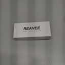 REAVEE Oversized Square Reading Glasses Oprah Style for Women, Blue Light Blocking Large Frame Computer Readers Spring Hinge (Black/Transparent Tortoise/Clear)