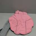 Lelepet Warm Dog Coats for Large Dogs Waterproof Dog Winter Jacket Reflective Pet Fleece Vest Windproof Cold Weather Coats with Adjustable Buckle & Leash Hole, Pink, L