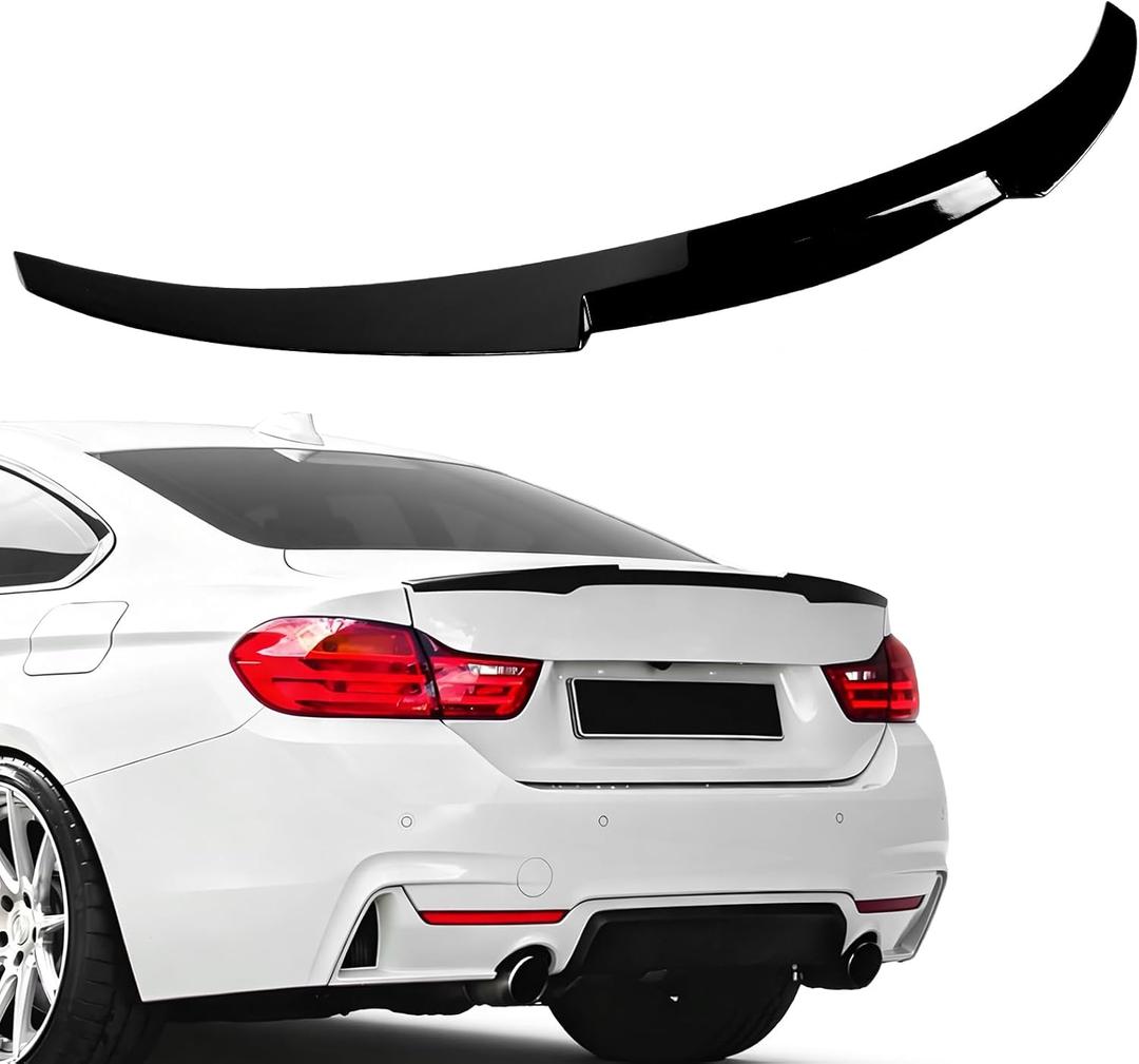 Rear Spoiler Compatible with 2014-2020 BMW 4 Series F36 4-Door Gran Coupe