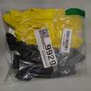 Black White Yellow Balloon Arch Kit,Balloons Garland Kit with Black White Checkered Star Balloons for Boys 1st Birthday Party Decorations