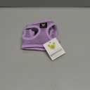 EcoBark Premium Quality Step in Dog Harness - Teacup Dog Harnesses - Perfect Puppy Harness - Luxury Soft Mesh Step in Vest - No Pull Mini Body Halter - Toy Breed Harnesses (XXXS, Lavender) (XXXS- 2 to 3 lbs- Chest up to 10 in (Pack of 1))