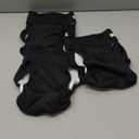 Wegreeco Cat Diapers, Cat Diapers for Male Female Cats Spraying Incontinence, Reusable Adjustable Highly Absorbent (3 Pack, Large) (Black)