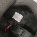 OUMURS DOT Modular Motorcycle Full Face Helmet Flip-Up Dual Visor, Lightweight & DOT Approved, Matte Black (Medium, Modular Helmet With Rear LED Lights)