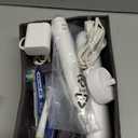 Oral-B iO Deep Clean + Protect Rechargeable Electric Toothbrush, White, iO Series 7, 2 Replacement Brush Heads, Charging Travel Case