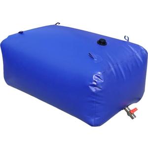 1000L/264gal Gallon Water Bladder Storage Containers with Valve Collapsible Portable Water Tank Large Capacity Soft Water Bag, for Camping RV, Drought Resistance, Fire Prevention, Emergency Water