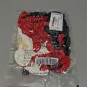 68Pcs Red Black White Latex Balloons 12 Inch with Black Red Confetti Balloons for Birthday, Wedding, Baby Shower, Graduation Poker Card Party