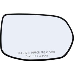 Passenger Side Mirror Glass Assembly With Plastic Backing Plate (Non-Heated) Compatible with 2007-2011 Honda CRV