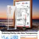 TORRAS for Samsung Galaxy S26 Plus Case Clear, [2026 Upgraded Non-Yellowing] [12FT Military-Grade Protection]Transparent Slim Case for Samsung S26 Plus Case Thin, Diamond Clear, Hard, S26+ Case, 6.7''