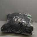 Human Dog Bed, 71''x45''x12'' Size Fits Adult and Pet Washable Giant People DogBed 10 CM Thick Memory Foam Large Oversize Dog Bed with Plump Pillow, Blanket, Strap - Grey