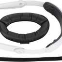 VR Headband Replacement for Meta 3, Adjustable and Comfortable Head Strap, Reduce Facial Pressure, ABSPU Leather Material, Enhanced VR Experience