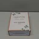 GLADPURE Soap Dispenser - 2 Pack, 18 Oz Antique Design Thick Glass Hand Soap Dispensers; with 304 Rust Proof Stainless Steel Pump, 6Pcs Clear Stickers, for Kitchen, Bathroom - Gold