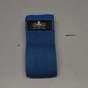 Hatha Yoga Large Resistance Band,14.5" x3.15",Fabric Exercise Loop Bands with Instruction Guide and Carry Bag, Set of 3. (Blue)