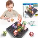 Laser Reasoning Game Set, STEM Toys for Ages 8-13, 60 Level Board Challenges Games for Kids 8-13, Learning Education Puzzle Toys for Space & Logic, Boys and Girls Christmas/Easter/Birthday Gift