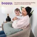 Boppy Nursing Pillow, Cotton Muslin Ergonomic Breastfeeding Support Pillow