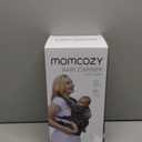 Momcozy Breathable Mesh Baby Carrier, Ergonomic and Lightweight Infant Carrier for 7-45lbs with Enhanced Lumbar Support, All Day Comfort for Hands-Free Parenting, Air Mesh-Black