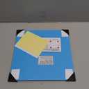 Unbreakable Mirror Tiles, 4PCS 10x10 Peel And Stick on Mirror for Wall Mirrors Decorative, Toddlers for Kids Bedroom, Plastic Gym Frameless Door Small Adhesive Mirrors for Classroom Decor Stickers