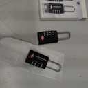 Kinghardcase 2 Pack TSA Approved Gun Locks, 4 Digit Combination Locks for Gun Case, Ammo Box, Rifle Bag, Luggage, Durable Resettable Locks with Locking Hook, Zinc Alloy, Travel Security