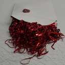 2 Pack Red Tinsel Foil Fringe Curtains, Red Party Decorations, Metallic Tinsel Party Streamers Backdrop for Birthday Casino Christmas Graduation Carnival Valentine's Party Decorations