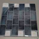 DEWOO Teal Green Peel and Stick Subway Tile Backsplash Self Adhesive Brick Stickers for Kitchen Bathroom Wall, 10-Sheet, 12"×12"