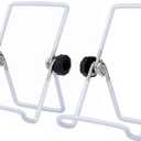 Stainless Steel Sprouting Stands, Sprouting Holder for 32 OZ Mason Jar Lid Holder. Used to make Sprouts, Broccoli, Lentil Seeds. Also Used to Phone iPad Tablet Stand. Not Include Jar. White, 2 Pack