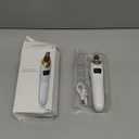 Blackhead Remover Vacuum - Professional Blackhead Extractor for Face with 3 Adjustable Suction Levels, USB Rechargeable Pore Cleaner, and 5 Interchangeable Probes (White)