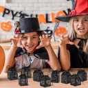 Cabilock Halloween Candy Box Pumpkin Spider Web Hollow Treat Box for Party Supplies 8.3X4.5X0.2 Inches Stylish Holiday Favor Container