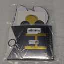 meowtastic Birthday Decorations, Happy Birthday Banner with Honeycomb Balls, Star Hanging Swirl Streamers, Circle Dot Garland, Happy Birthday Party Decorations for Women Men Boys Girls (Black & Gold)