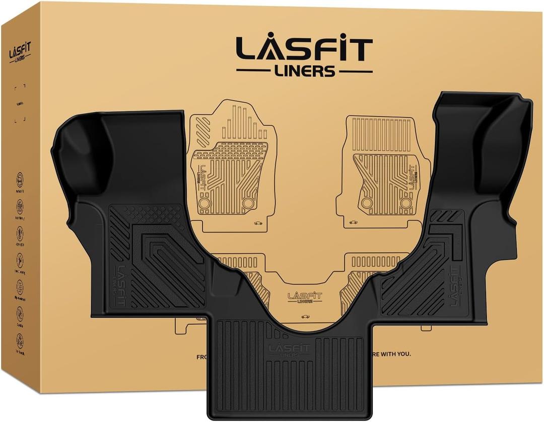 LASFIT Floor Mat for Ford E-Series 2003-2027 E-150 E-250 E-350 E-450