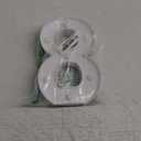 LED Marquee Light Up Numbers Sign - Lighted Birthday Numbers Sign for Birthday Party Decoration, Bar Wall, Home, Table Room, Wedding and Christmas Decorations, Number 8 (Warm White)