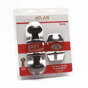 Atlas Exterior Entry and Deadbolt Combo Kit - Oil Rubbed Bronze