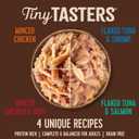 Wellness CORE Tiny Tasters Adult Wet Cat Food, Natural, Protein-Rich, Grain Free, 1.75-Ounce Pouch, 12 Pack, (Seafood & Poultry Variety Pack)
