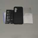 FNTCASE for Samsung Galaxy S23-FE Case: Dual Layer Protective Heavy Duty Cell Phone Cover Rugged Full Body Drop Protection Military Grade Shockproof Phone Case (Black Matte)