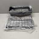 OYEAL Raised Garden Bed 32" Tall Elevated Planter Boxes with Trellis & Legs, Standing Herb Garden Planter Outdoor for Gardening, Vegetables, Flowers, Herbs, Backyard, Black