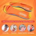 Arch Support Insert Plantar Fasciitis Pain Relief Heel Spur Orthopedic Insole Men Women, Flat Feet Comfort Gel Work Boot Shoe Orthotic Insert Long Time Standing, S