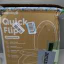 Jool Baby Quick Flip Toilet Seat with Built-in Potty & Splash Guard for Toddler Training, Slow Close (Elongated)