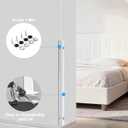 CHIDU Corner Guard, Pre-Drilled Clear Wall Corner Protector with Screws, L-Shaped Thickened Edge Protection for Sharp Wall, Door Frame, Table, Countertop - 4 PCS x 39.3" L x 1.97" W