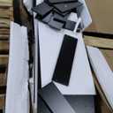 Modern Chest of Drawers with 6 Drawers,Deep Drawers,Clothes Organizer,Large Storage Cabinet for Living Room, Bedroom,Hallway,with Anti-Tipping Device,Black (15.8"D x 47.2"W x 31.5"H (6 Drawers))