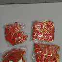 Jutom 104 Pcs Self Adhesive Chenille Iron on Letter Patches Letter Chenille Stick on Embroidered Patch for Clothing Jackets Backpacks Hats(Classic,Red)