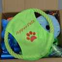 Dog Toys 25 Pack for Fun and Teeth Cleaning, Puppy Chew Toys Pack with Squeak Plush Toy,Squeaky Toy Balls,Tug of War and Rope Toys for Puppy to Small Dogs