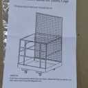 Forklift Platform Safety Cage,Work Platform for Loader,43"x45" Man Basket for Forklift,1800lbs Capacity with Safety Harness & Lock,2-Man Collapsible Lift Basket for Lifting Loader (Orange)