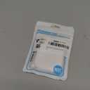 USB-C Travel Adapter Kit for iPhone, Pixel & Galaxy: USB-A to C, Micro-USB to C, Type-C to Lightning, Short USB-C Cable, OTG, Mirror Case (White)